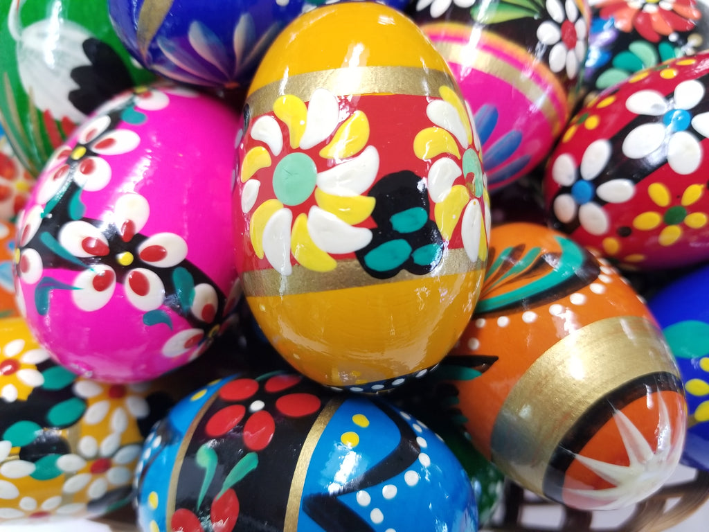 Polish Easter Handpainted Wooden Eggs Pisanki – My Polish Heritage