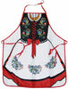 Polish Kashubian Folk Art Costume Kitchen Apron